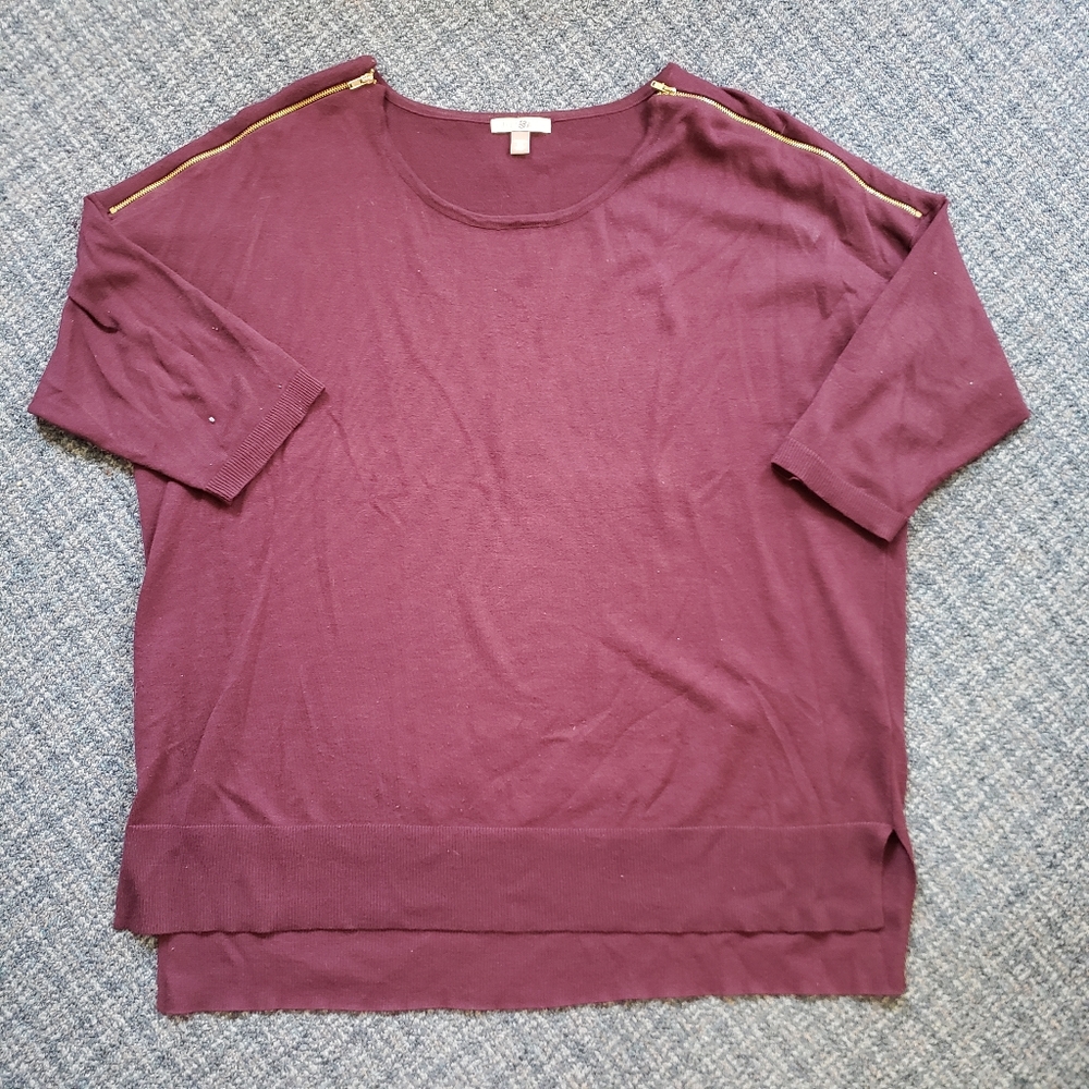 Sweater with Zippers